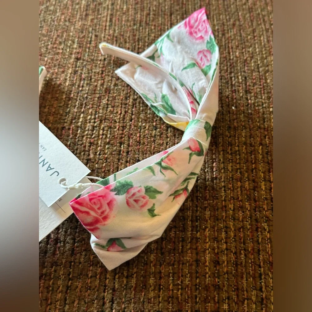 JANIE and JACK FLORAL BOW HEADBAND